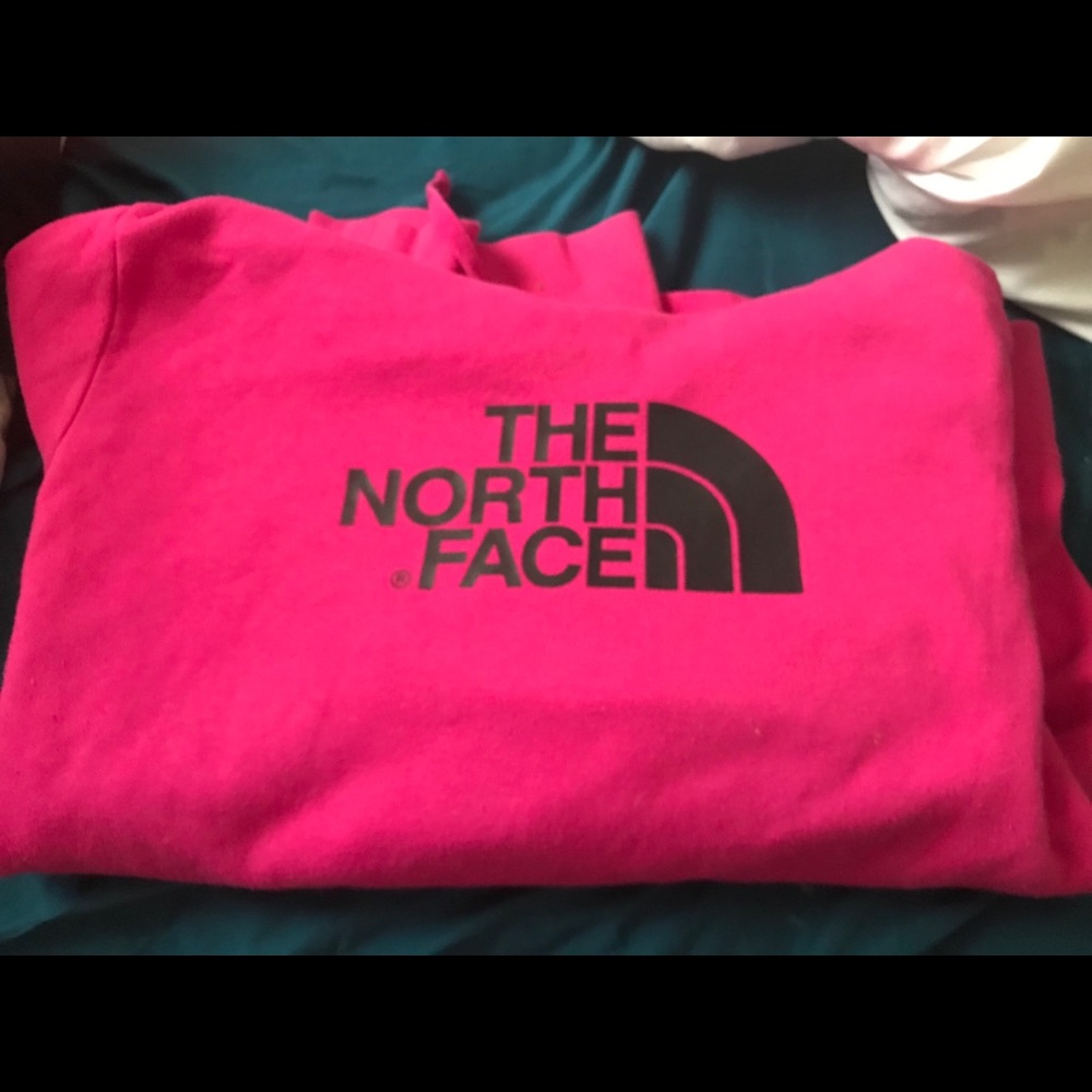 The North face hoodie, size Large